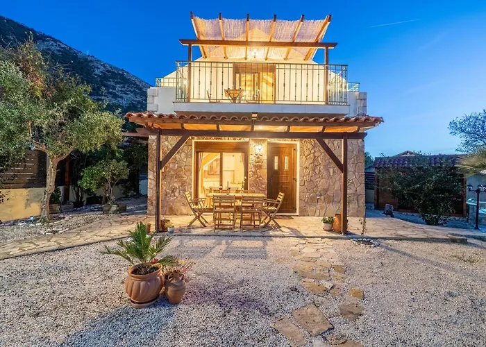 Mandolin House - Myrtos View Traditional Kefalonia Island