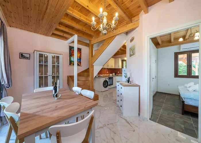 Ferienhaus Mandolin House - Myrtos View Traditional Kefalonia Island