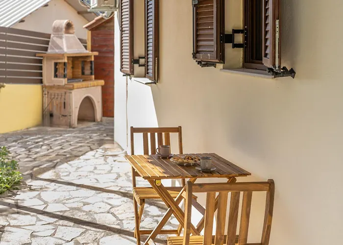 Ferienhaus Mandolin House - Myrtos View Traditional Kefalonia Island